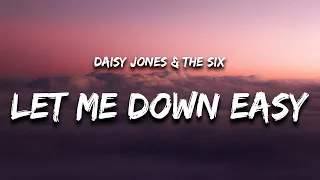 Daisy Jones & The Six - Let Me Down Easy (Lyrics)