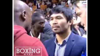 Pacquiao and Mayweather Negotiating?