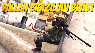 CS:GO - FalleN - "BRAZILIAN BEAST" (ACEs, Inhuman Reactions, Flickshots) Fragmovie