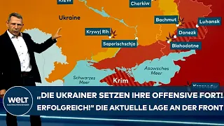 PUTINS KRIEG: "Die Ukrainer setzen ihre Offensive fort! Erfolgreich!" Die aktuelle Lage an der Front