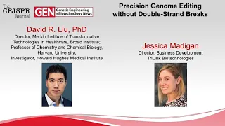 Precision Genome Editing without Double-Strand Breaks - Featuring Dr. David Liu