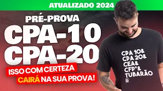 [PROVAS 2024] Pré-prova CPA-10 e CPA-20 📖 Ep. 58 - ANBIMA