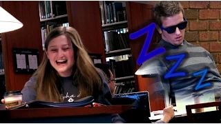 Snoring In A Library Prank