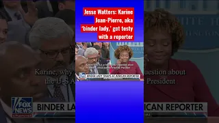 Jesse Watters: Karine Jean-Pierre has an archnemesis #shorts