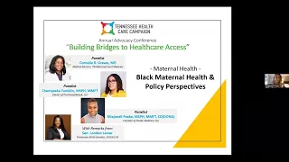 Black Maternal Health - Personal & Policy Perspectives Session from the 2022 THCC Annual Advocacy Co