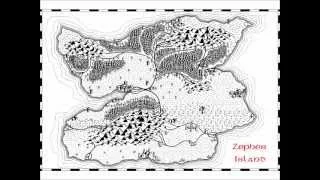 Black and White map: Zepher Island