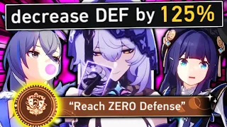 I used the -125% DEF team and everyone became a DPS. - Honkai: Star Rail.