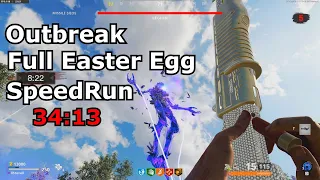 Outbreak Full Solo Easter Egg SpeedRun & Boss Fight