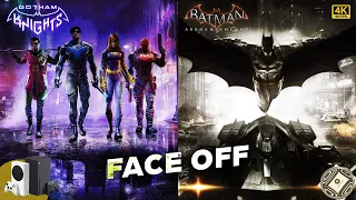 Face Off - Gotham Knights vs Batman: Arkham Knight - July 2023 Tech Analysis on Xbox Series X