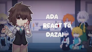 Armed Detective Agency react to Dazai (ANGST/SPOILERS) || SukiDa ||