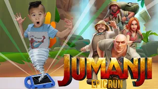 JUMANJI EPIC RUN Gameplay | Jumanji In Real Life the Next Level | Mobile Games | Kaven App Review
