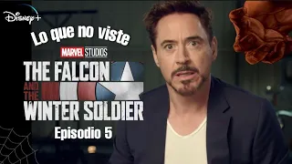 The Falcon and The Winter Soldier Episodio 5 | Lo que no viste Referencias | Easter Eggs Tony Stark