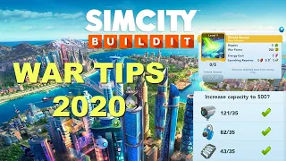 War Tips In 2020! / Sim City Build It