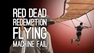 Let's Play Red Dead Redemption: FLYING MACHINE FAIL - Episode 29