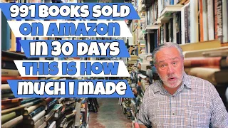 Inside the Numbers: A Month of Sales with an Amazon FBA Bookseller