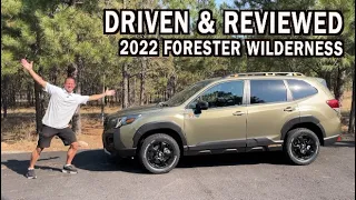 Functional and Durable: 2022 Subaru Forester Wilderness On and Off Road!