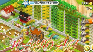 HAYDAY FARM LEVEL 44 || HAVEST FRUITS AND VEGETABLES || ONLINE GAMES