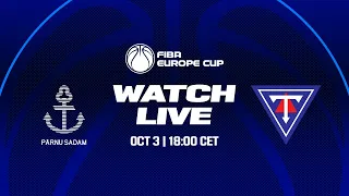 Parnu Sadam v Tindastoll | Full Basketball Game | FIBA Europe Cup 2023-24