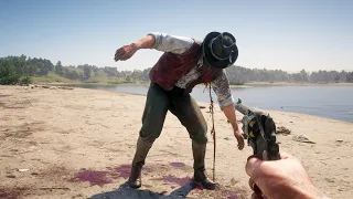 Red Dead Redemption 2 - Slow Motion Brutal Kills Vol.12 (PC 60FPS)