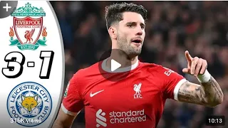 Liverpool vs Leicester City 3-1 -All Goals & Highlights -2023