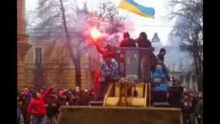 Kyiv attack on the Presidential Administration of Ukraine 01.12.2013