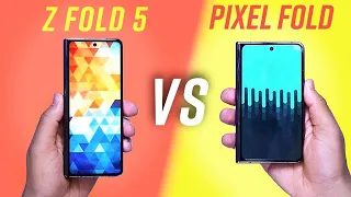 Pixel Fold vs. Galaxy Z Fold 5: Cover Screen Review!