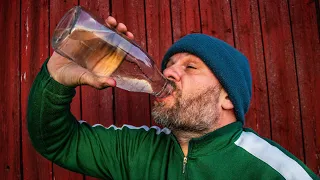 Tapping BIRCH SAP for the first time!!