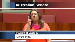 Senate Matters of Urgency - Climate Policy