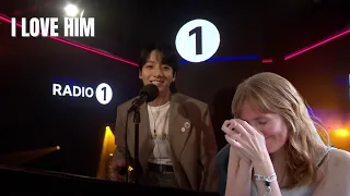 JUNGKOOK 'Seven' in the Live Lounge REACTION