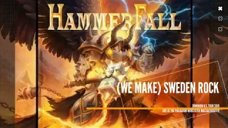 HammerFall "(We Make) Sweden Rock" Live At The Palladium Worcester Massachusetts