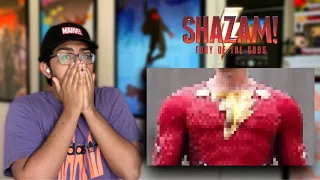 SHAZAM 2 FIRST LOOK NEW SUIT & LEAKED VIDEO! Black Adam Lightning Emblem?! - REACTION