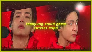 taehyung squid game ptd concert twixtor clips for editing