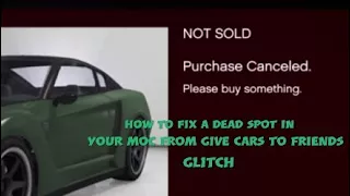 GTAV*MOC dead spot fix* How to easily fix a dead spot in MOC