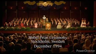 John Nash Recieves Nobel prize, A Beautiful mind (720p/HD)