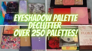 Eyeshadow Palette Declutter 2023 Vol. 4 - Over 250 Palettes