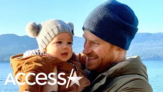 Prince Harry Grins at Baby Archie in Adorable New Photo