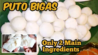 Putong Bigas recipe | No Blender Needed | 2 Main Ingredients Only | Putong Calasiao