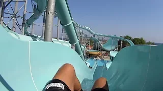 Blue Kamikaze Water Slide at Dolusu Park