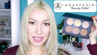 Ежедневный Макияж с контурирующей палеткой Anastasia Beverly Hills