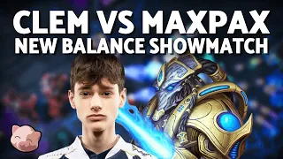 Clem vs MaxPax: Testing the NEW Patch and Maps (Bo7 TvP) - StarCraft 2