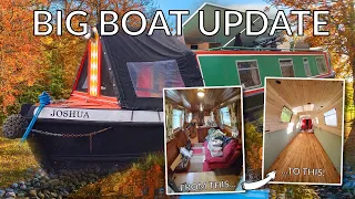 Renovating a narrowboat - My Progress so far!