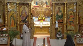 HVC 2022-01-19 Liturgy Theophany Крещение Господне