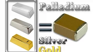💠Palladium, Silver and Gold recovery from MLCC (Monolithic Ceramic Capacitors)💠