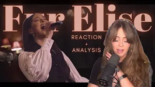 Faouzia - Fur Elise (LIVE) Reaction & analysis