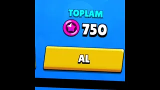 Brawl stars sezon sonu yıldız puanımı ve beleş rozet pakedini aldım🤑 #shorts #brawl #brawlstars #laz