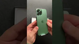 iPhone 13 Pro Max Unboxing (Green)! #shorts #unboxing #iPhone #green