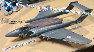 Revell 1/72 DeHaviland Sea Vixen Build and Review