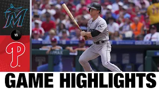 Marlins vs. Phillies Game Highlights (8/11/22) | MLB Highlights