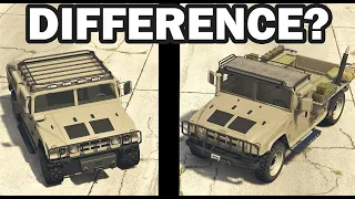 What Is The Difference With The NEW Patriot Mil-Spec & The Squaddie? - GTA Online The Contract DLC