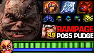 🔥 The STRONGEST Hard Support Pudge Ever — Epic 8000HP & RAMPAGE | Pudge Official